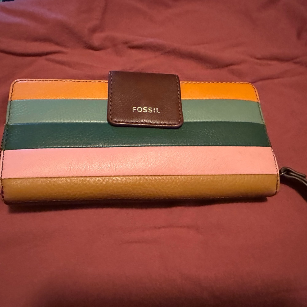Gently Used Fossil Wallet - image 1